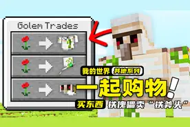 我的世界：玩家可以和所有的生物进行交易，还能买到一些特殊道具