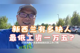 新西兰有多缺人，还没写简历就找到工作了，奇缺大量蓝领工啊视频封面
