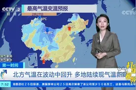 我国北方地区气温在波动中回升，多地陆续出现气温新高|第一时间视频封面