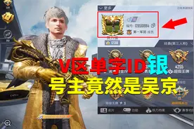 V区单字ID“银”！号主竟然是吴京？