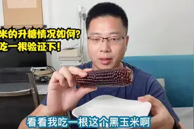 血糖记录第395天：煮1根黑玉米吃下，看看它的升糖情况到底怎么样视频封面