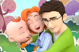 超级宝贝JOJO 第二季——亲亲抱抱歌，爱我你就亲亲我抱抱我视频封面