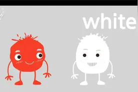 英语单词-颜色（八）白色white#英语学习##学单词#