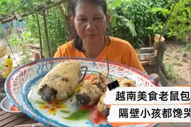 越南“顶级”美食油炸老鼠包饭，独特的烹饪方式，太重口味了视频封面
