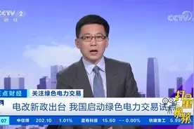 电改新政出台，我国启动绿色电力交易试点|正点财经视频封面