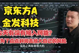 防止大盘午后跳水，京东方A，金发科技别冲动，我再从发一遍视频封面