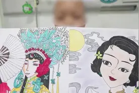 陕西13岁女孩患骨肉瘤化疗3次剃光头发，病房里自学绘画对抗病魔视频封面