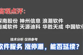 点评：深南股份 神州信息 浪潮软件 南威软件 天源迪科 华胜天成视频封面
