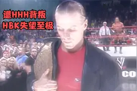 HHH与HBK兄弟恩怨！WWE好兄弟矛盾激化！从相亲相爱到毫不留情！视频封面