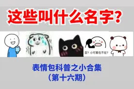 【表情包科普16】表情包小合集来了，这5个表情包叫什么名字呢？