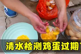 网传用清水就能检测鸡蛋好坏，小伙买一兜过期鸡蛋实验一下！视频封面