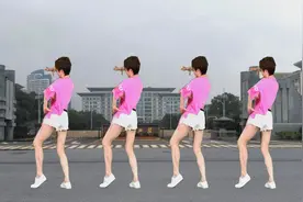 全网热搜DJ《我的气质你模仿不来》广场舞！64步加间奏完整教学版视频封面