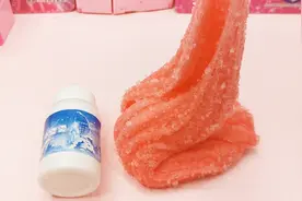 教你在家简单DIY高颜值千丝泥，无硼砂，为啥老是掉渣呢？