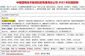 世界500强央企，七险二金，通用技术集团23年校园招聘开启视频封面