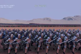 战争模拟器：10000个骑兵冲击步兵方阵，威力有多大？视频封面