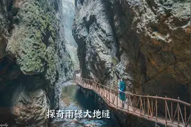 自驾云南，探奇地质奇观雨碌大地缝视频封面