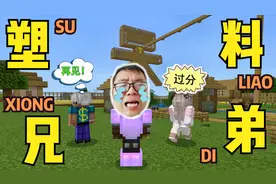 我的世界村庄故事53：塑料兄弟？呆呆与史蒂夫菜菜决裂！