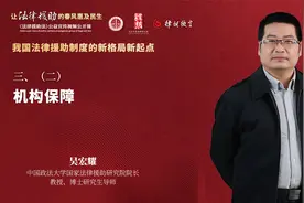 法律援助制度概览—机构保障视频封面