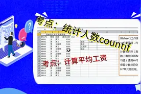 Excel工资表，统计各职称人数，计算平均工资视频封面