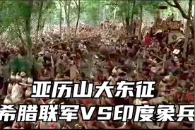 亚历山大东征--希腊联盟军vs印度大象军，异常惨烈！视频封面