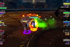 魔兽世界9.0，竞技场车轮战PVP，这个法师是个狂人！视频封面