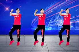 广场舞《燕无歇》DJ版，正背面附教学