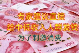 又一条好消息，专家建议直接给中低收入人群直接发钱3-5年按月发视频封面