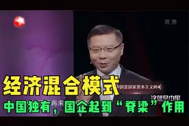 中国独有的经济模式，国企起到脊梁作用，这是西方国家不能接受的视频封面