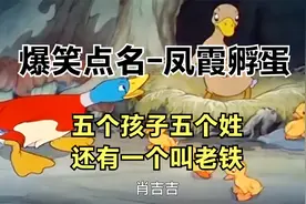 搞笑配音：爆笑点名之鸭妈孵蛋，五个孩子五个姓，还有一个叫老铁视频封面
