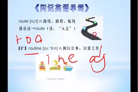 《闪记高考3500词》-route 路线；路程视频封面