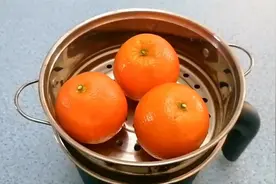 橙子蒸一蒸，没想到作用这么厉害，喉咙痛吞刀片可以试试，实用视频封面