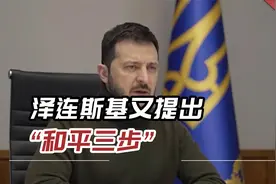 泽连斯基又提出“和平三步”，克宫回应：这会导致继续军事行动视频封面