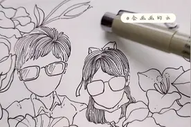 零基础也可以画的简笔画，手把手教你如何画头发视频封面