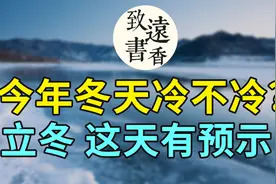 今日立冬：今年冬天冷还是暖？立冬这天的天气有预示！二十四节气视频封面