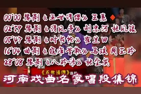 河南戏曲名段名家集锦，刘忠河、崔兰田、马琪、张宝英等视频封面
