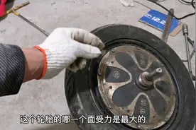 轮胎侧边扎胎为什么不能补？修车师傅说出两点原因，这下明白了