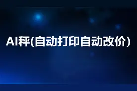AI秤自动打印自动改价