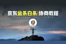 花生爸爸：一个视频搞懂逾期协商——京东金条白条协商教程视频封面