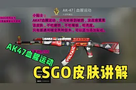 CSGO皮肤推荐+介绍：AK47血腥运动