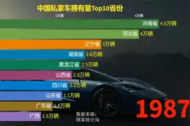 全国私家车拥有量Top10，哪个省私家车最多？广东浙江比不过山东视频封面