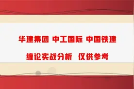 华建集团 中工国际 中国铁建 谁具备翻倍潜力？缠论实战分析视频封面