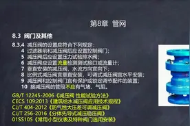 解读GB50974消防给水及消火栓系统技术规范-18.管网阀门及其他视频封面