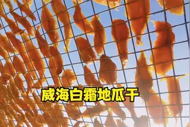 实拍威海白霜地瓜干，从手工晾晒到打包发货全过程，雪白软糯香甜视频封面