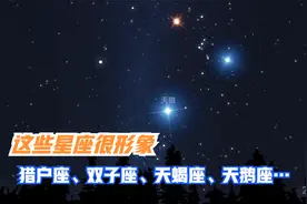 盘点夜空中非常形象的几大星座，有猎户、天鹅等，大家觉得像吗？视频封面