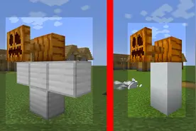 我的世界：小游制作可以伸缩的南瓜头？