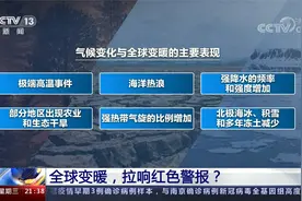 野火绵延 洪水肆虐 全球变暖 一份向人类发出的红色警报视频封面