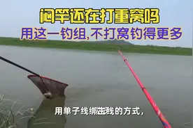 闷竿钓流水,还在傻傻地打重窝吗?用这一钓组,不用打窝,钓得更多视频封面