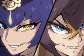 「迪希雅&坎蒂丝 VS 安柏&优菈」【原神/吊带袜天使】视频封面