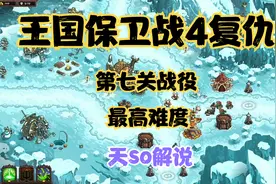 王国保卫战4复仇第七关战役。更新啦~