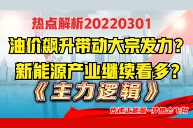 热点解析：油价飙升，大宗商品会嗨吗？军工新能源券商或将轮动？视频封面